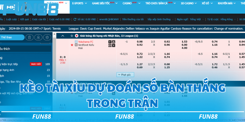 Cược kèo tài xỉu không rủi ro với 5 mẹo cực hay khi chơi 1 Kèo tài xỉu dự đoán bàn thắng trong trận
